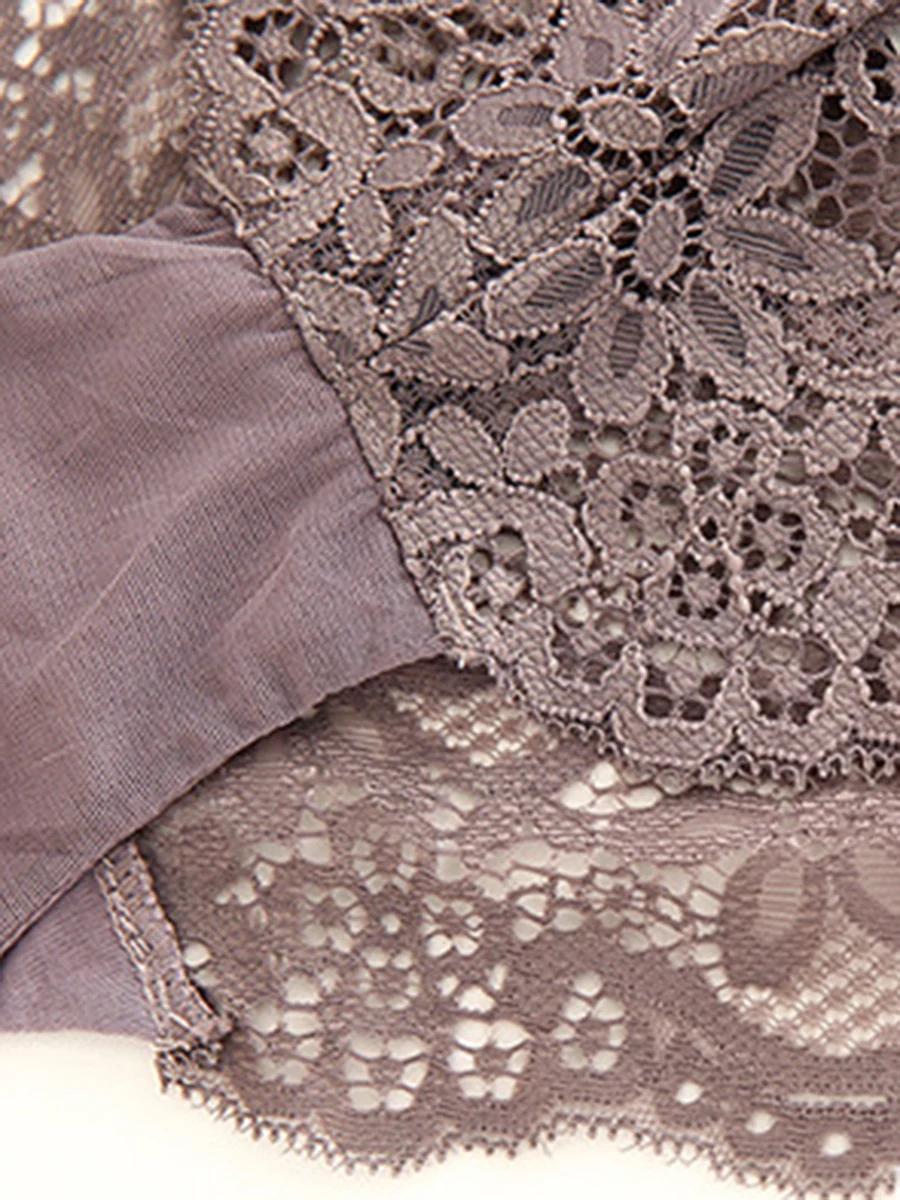 

SALE Bra Sets Hollow Temptation Sexy Lace Embroidery Triangle Cup Women Bra Set Comfortable No Steel Ring Underwear Bra+Panties