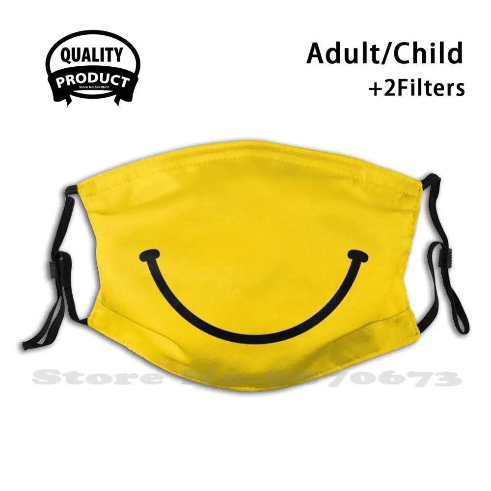 

Противопылевые фильтры Smile для мужчин, женщин, детей, девочек, мальчиков, подростков, маски для рта, улыбка, улыбка, лицо счастливого веселья