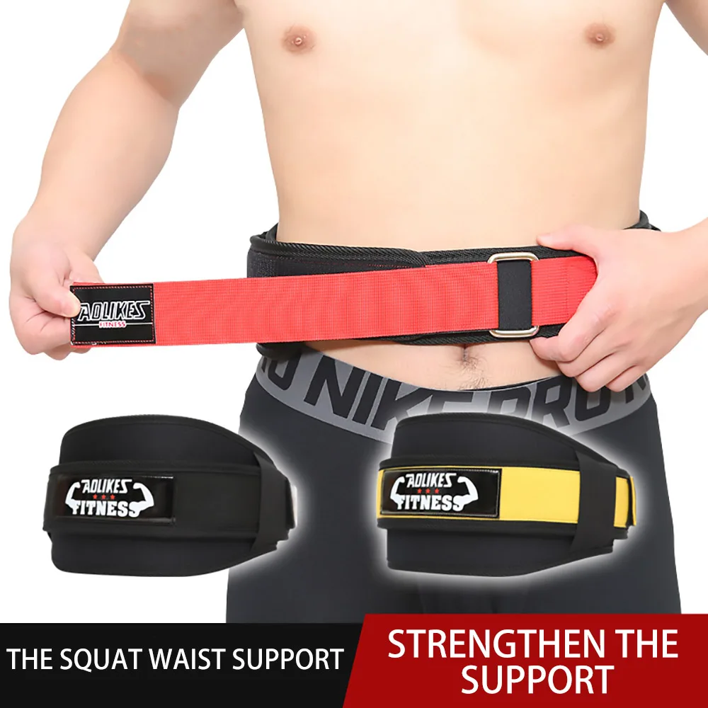 Фдбро мужской нейлоновый фитнес ремень для поднятия тяжестей безопасности