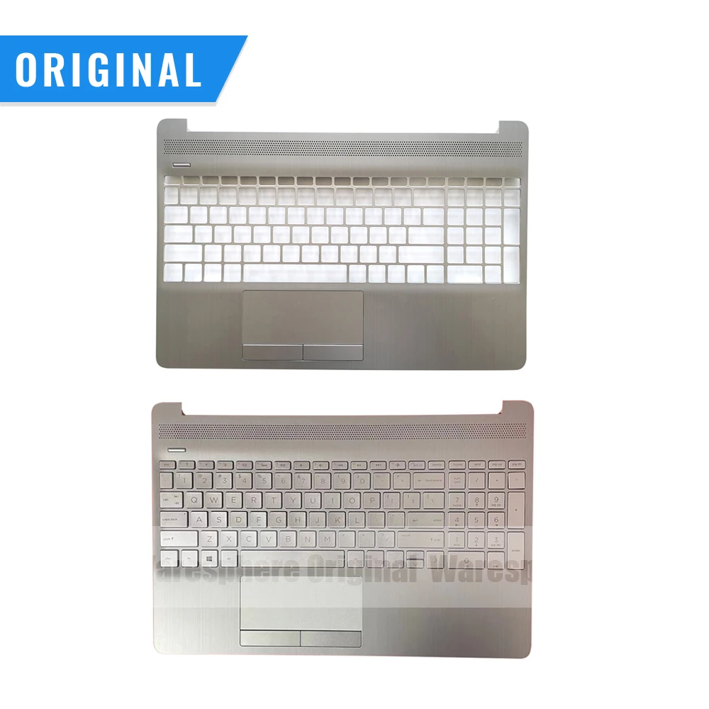 

New Original for HP 15-DW 15S-DU 15S-DY TPN-C139 Palmrest with Backlit/Non-Backlit keyboard Top Upper Case L52022-001 L52023-001