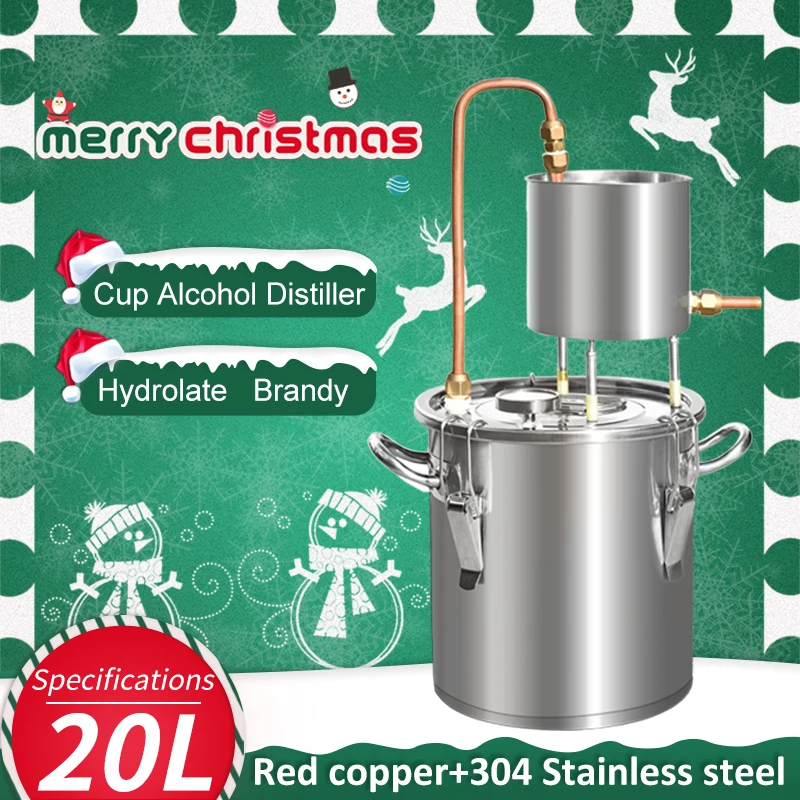 5 галлонов/20 л самогон для домашнего пивоварения ручной дистиллятор из красной