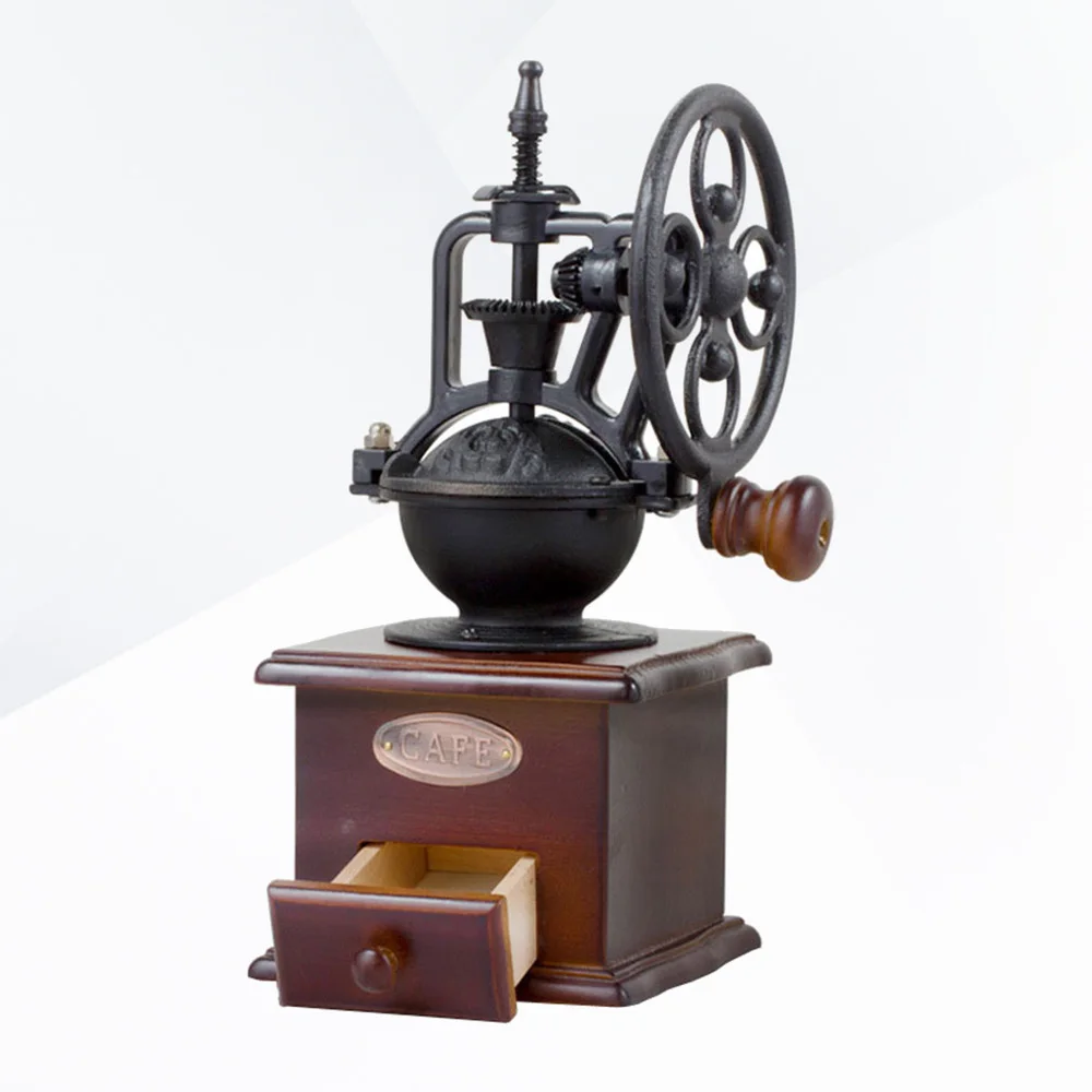 Economici Rifornimenti Manuali Della Cucina Della Smerigliatrice Dei Chicchi Di Caffè Del Macinacaffè Della Manovella Dell'annata Per Il Caffè Domestico