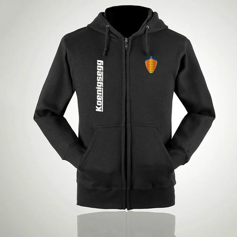 

2021 Hoodies New Man Women for Koenigsegg Logo Sweatshirts zipper Hoodie Long Sleeve coats I