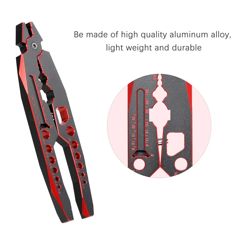 

Metal Clamp Multi-Function Shock Absorber Pliers Ball Head Pliers Clip RC Car Tools Pliers for Traxxas HSP Car