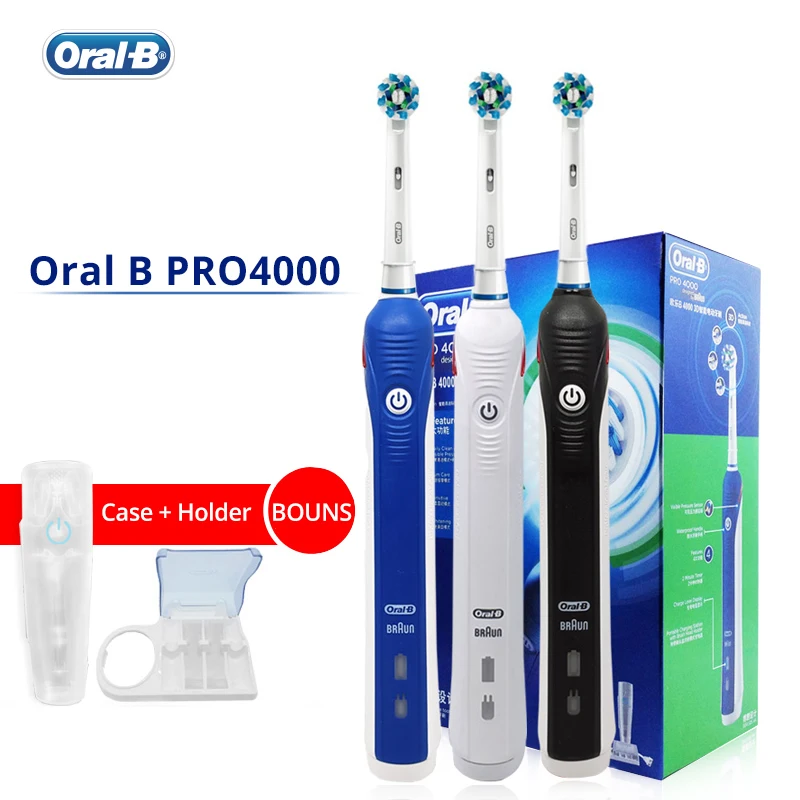 Зубная щетка Oral B 3D звуковая электрическая для взрослых|Электрические зубные