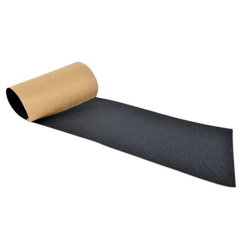 Black Skate Scooter Sandpaper Sticker 1PC Perforated Skateboard Deck Tape Sands Paper 80cm*20cm | Спорт и развлечения
