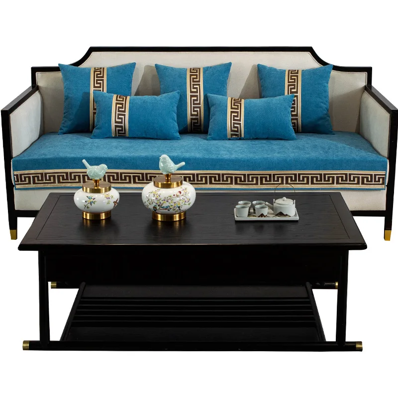 Китайское однотонное полотенце для дивана