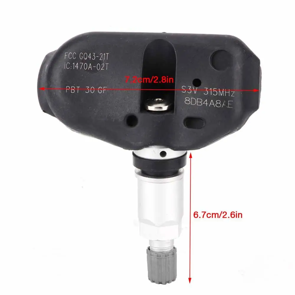 4 шт. автомобильный TPMS датчик давления в шинах для Honda Pilot Odyssey Acura TL MDX RL