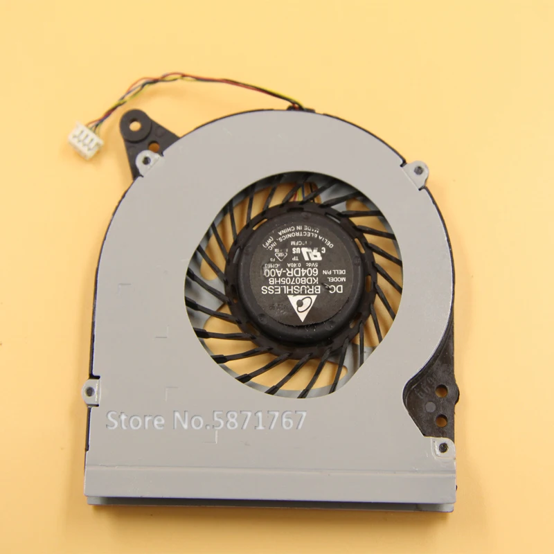 4-проводной охлаждающий вентилятор для ноутбука KDB0705HB 604DR-A00 DC 5V 0.40A | Компьютеры и