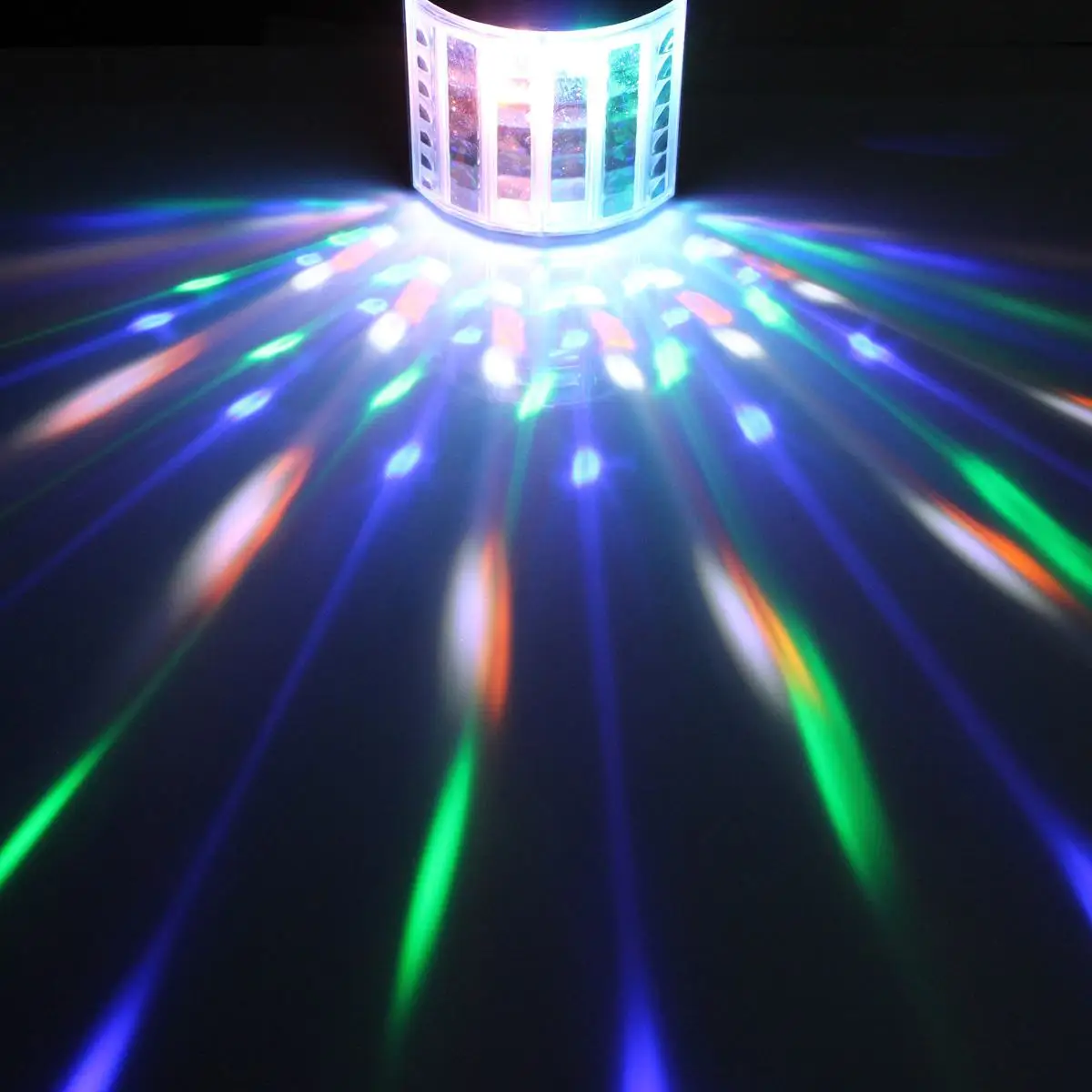 

18W RGB LED Stage Light Laser Projector Sound Activated Disco Ball Party Lighting Effect DX512 for Christmas KTV Wedding US Plug