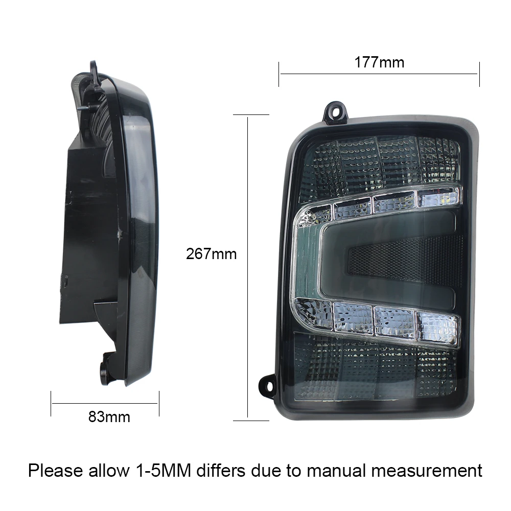 1 пара СВЕТОДИОДНЫЙ Автомобильный задний фонарь s стоп-сигнал сигнал поворота