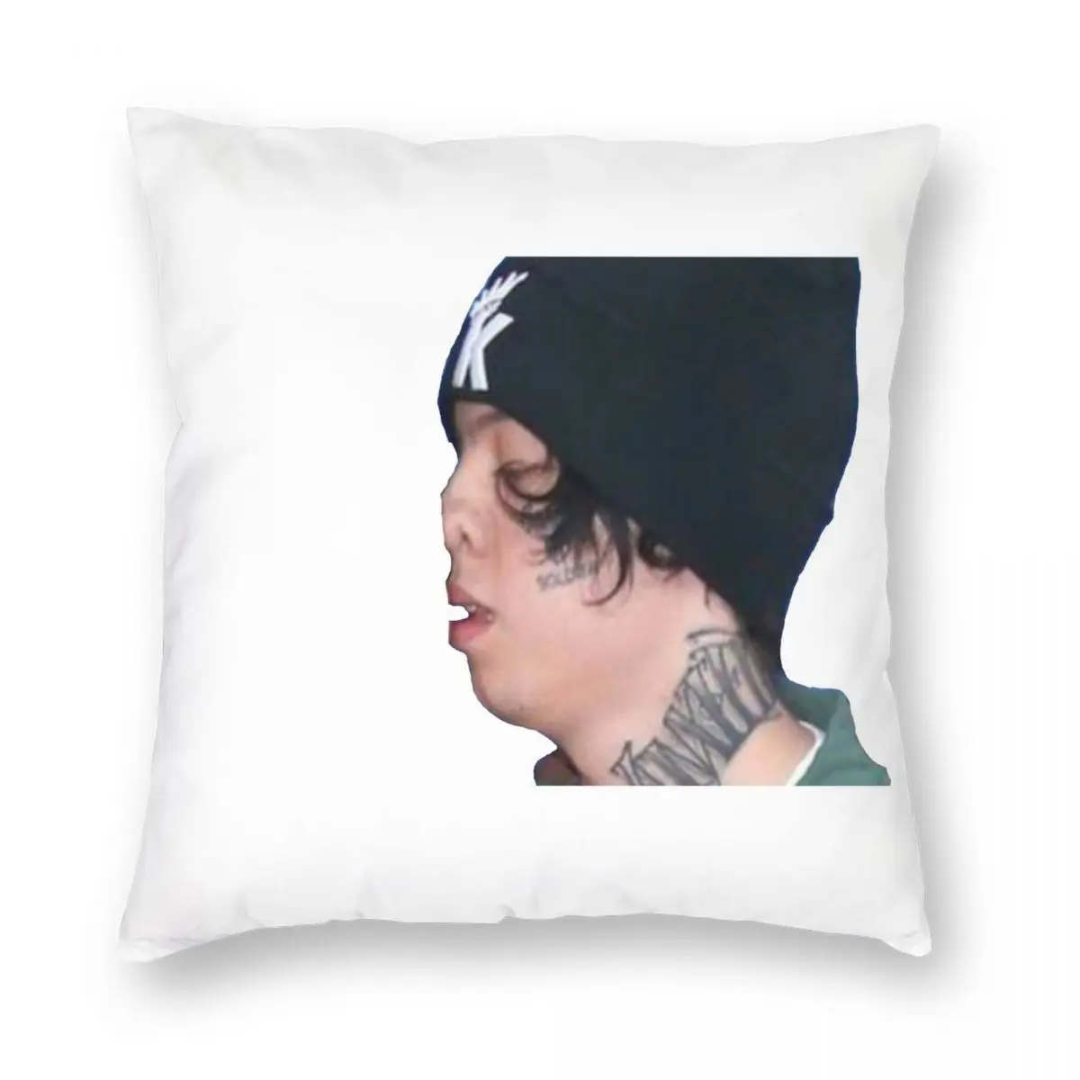 Lil Xan нос мем квадратная подушка чехол полиэстер Лен бархат креативный на молнии