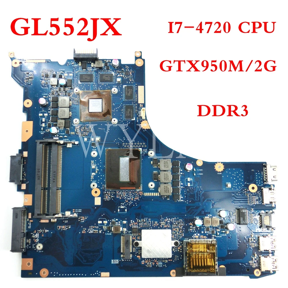 Материнская плата GL552JX системная стандарта GTX950M/2G I7 4720HQ FX plus ZX50J ZX50JX GL552J GL552X