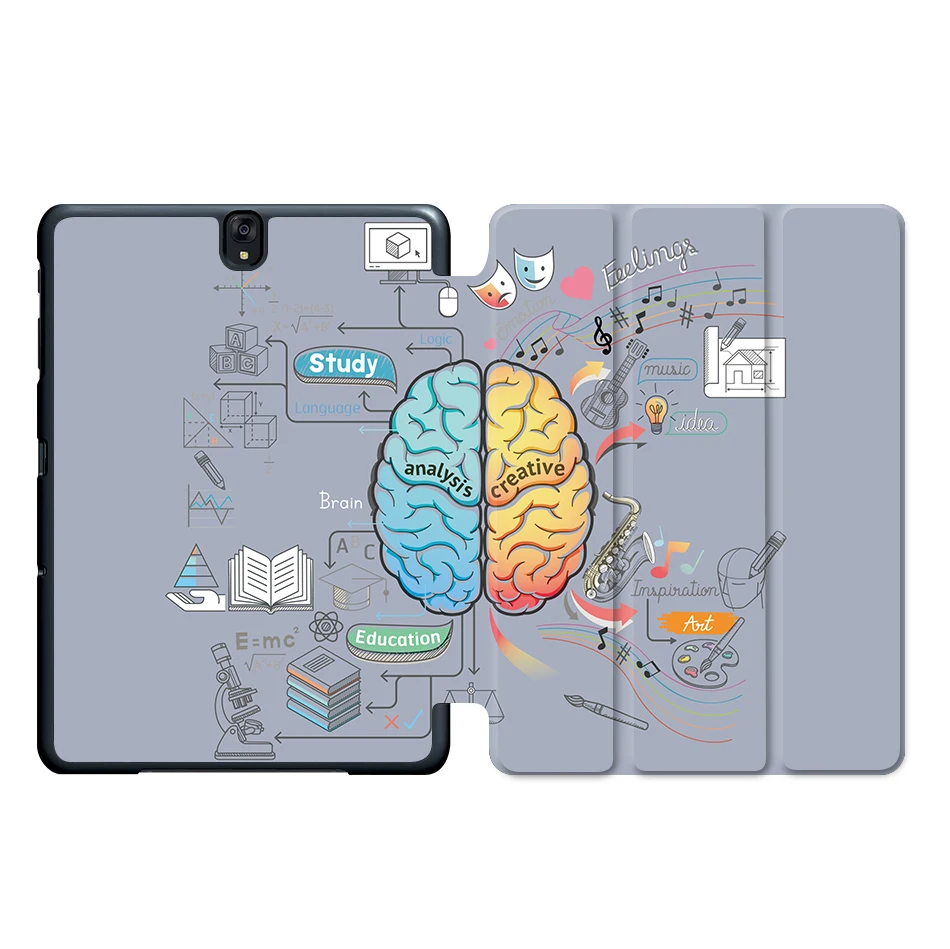MTT чехол для планшета для samsung Galaxy Tab S3, 9,7 дюймов, SM-T820, T825, T829, ультра тонкий откидной смарт-чехол из искусственной кожи, защитный чехол - Цвет: SS05