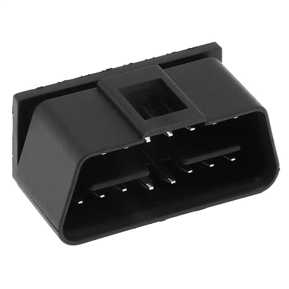 OBD II OBD2 24 в квадратное отверстие 16 pin Мужской Расширение Открытие кабель автомобильный диагностический интерфейс разъем адаптер