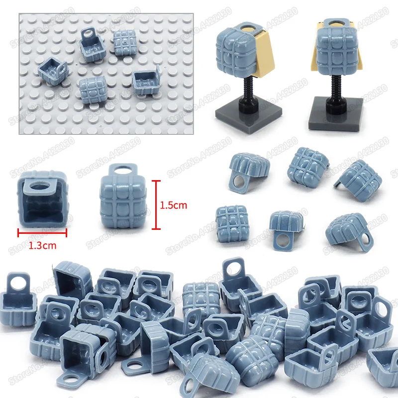 Военный Рюкзак оборудование строительные блоки Ww2 набор армейский солдат