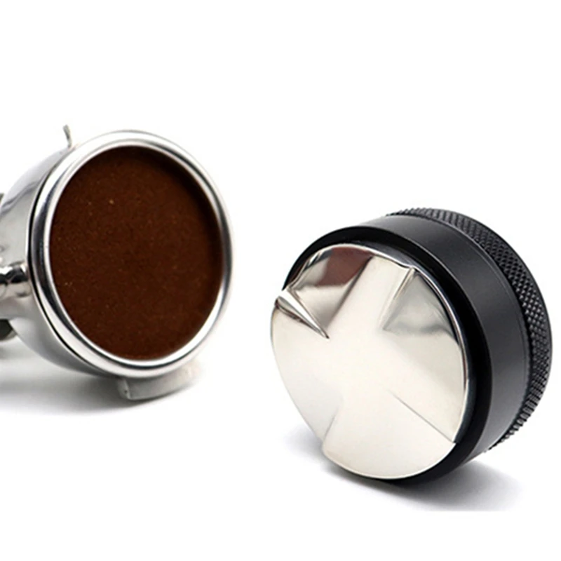 

Four-paddle powder press Adjustable Coffee Espresso Tamper 4 Angled Slopes Base Distribution Tools