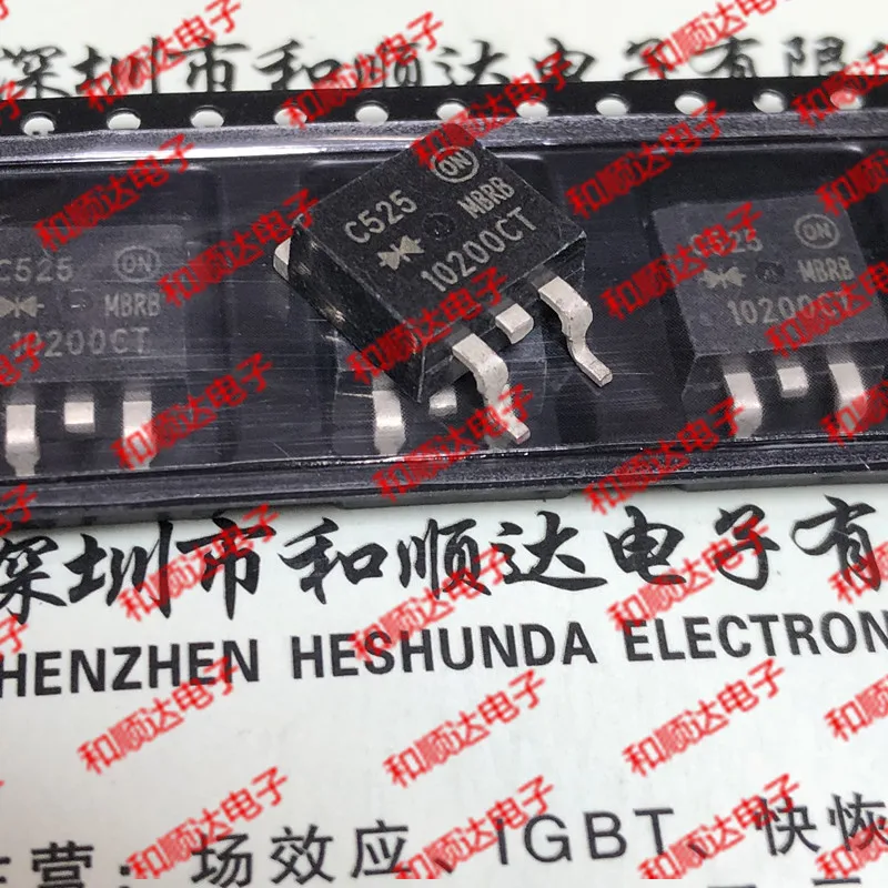

10pcs/lot MBRB10200CT New Spot TO-263 200V 10A