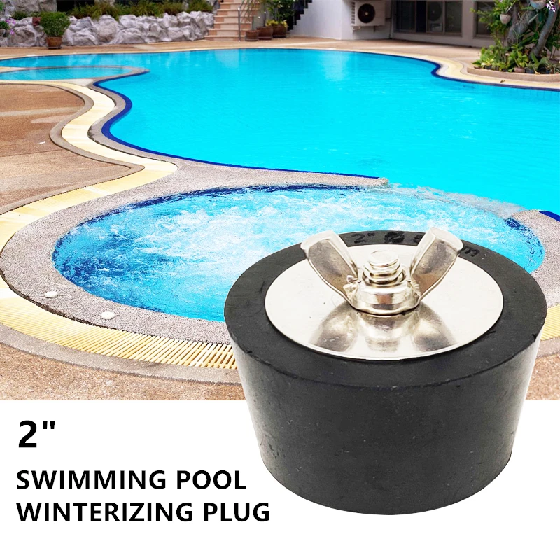 Antifreeze Rubber Plugs For Swimming Pool Pipes In Winter With Stainless Steel Screw Heavy Duty Garden Accessories | Дом и сад