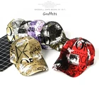 Бейсболка SLECKTON в стиле хип-хоп для мужчин и женщин, 100% хлопок, повседневная Кепка с граффити, модная летняя