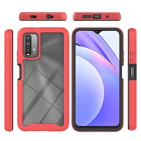 casteel shockproof case for xiaomi poco m3 redmi note 9 4g 9 power 9t anti scratch dirt resistant tpupc cover