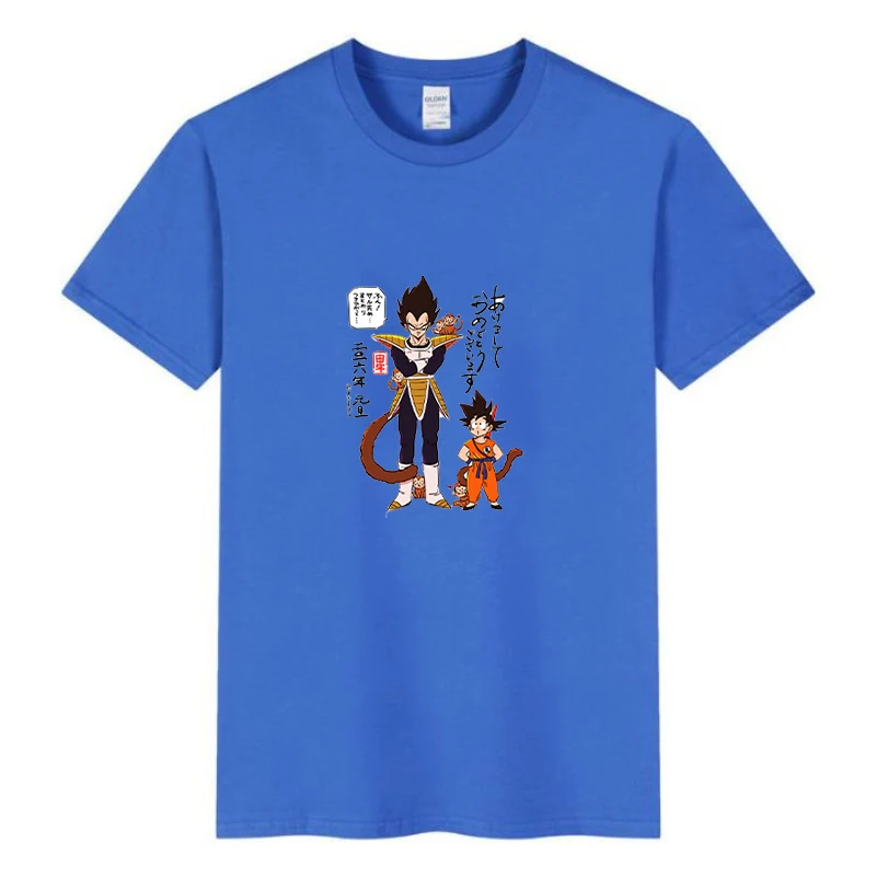 

Dragon Ball Fashion T-shirt Boy Summer Sports T-shirt 2021 Girl Toddler Cute Summer Hot Top