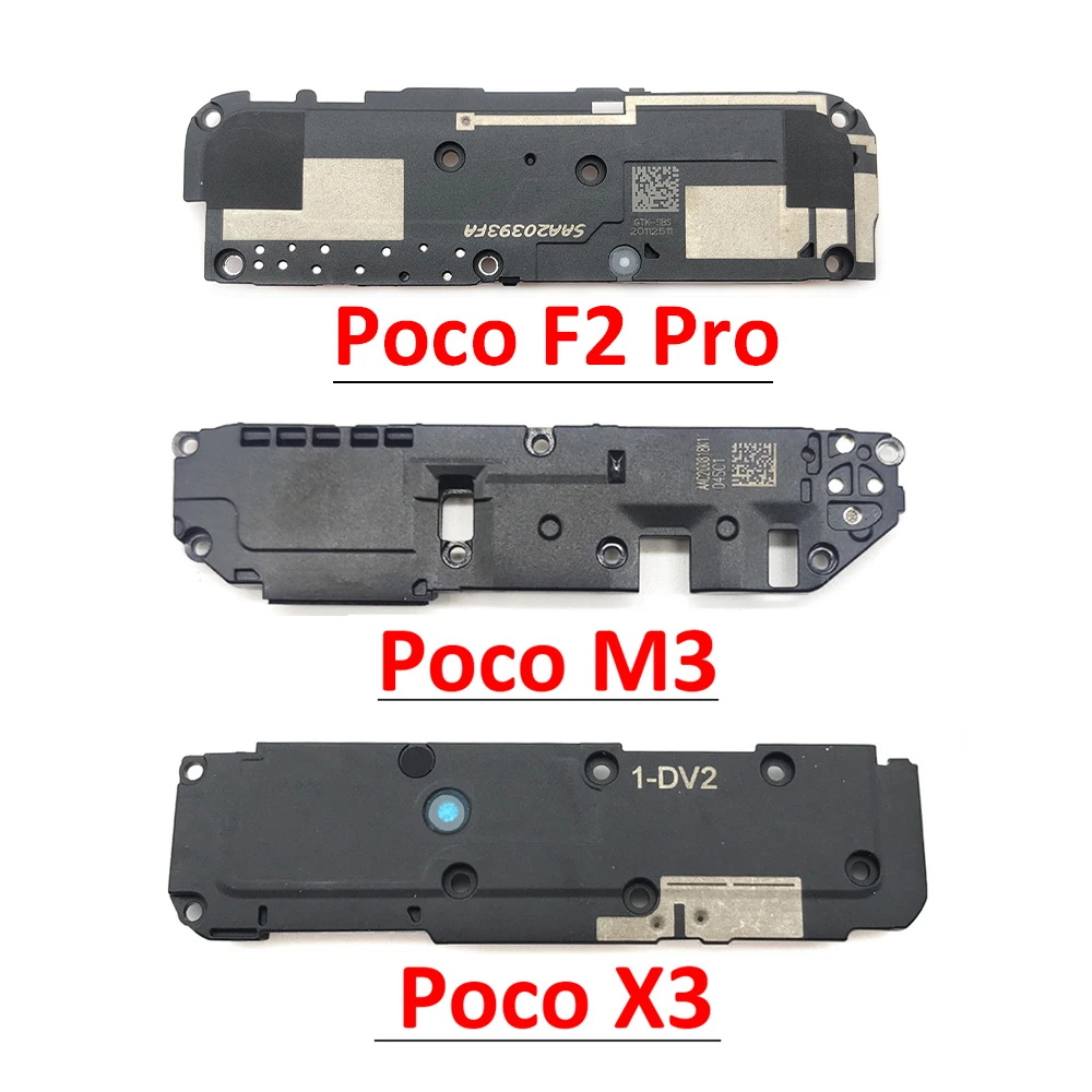 

New Loudspeaker bottom Loud Speaker Sound Buzzer Ringer Flex Cable For Xiaomi POCO X3 NFC Global Version / Poco M3 / Poco F2 Pro
