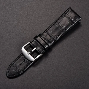 Оригинальный ремешок Benyar из натуральной кожи, мужские ремешки для часов, коричневый, черный ремешок 22 мм