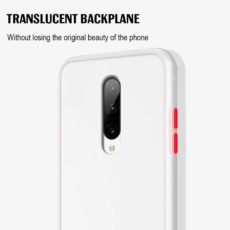 Матовый сенсорный чехол для телефона для Oneplus 7 Pro чехол силиконовая задняя крышка для One Plus 7 Pro Силиконовый противоударный чехол