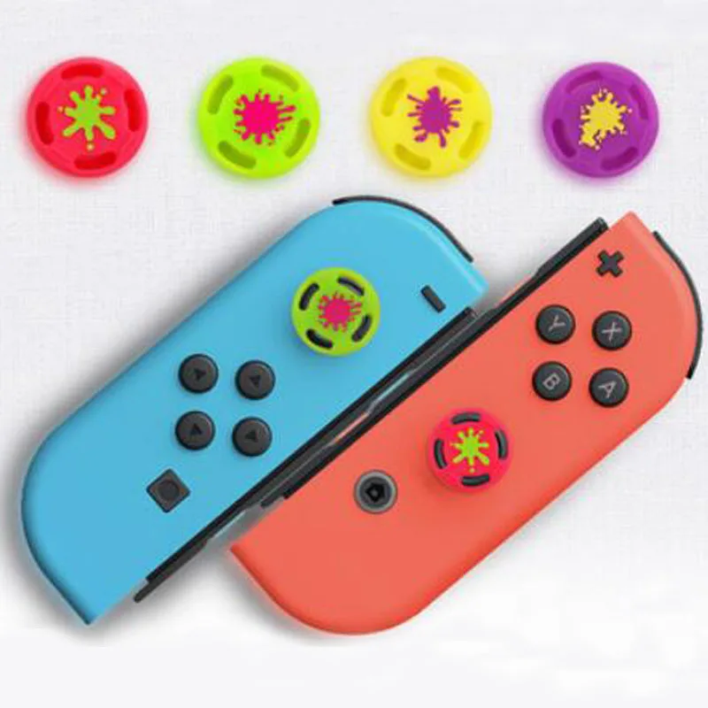 Силиконовые палочки для ручек Кепки s Nintendo Switch NS JoyCon контроллер кожи Joy-Con крышка |