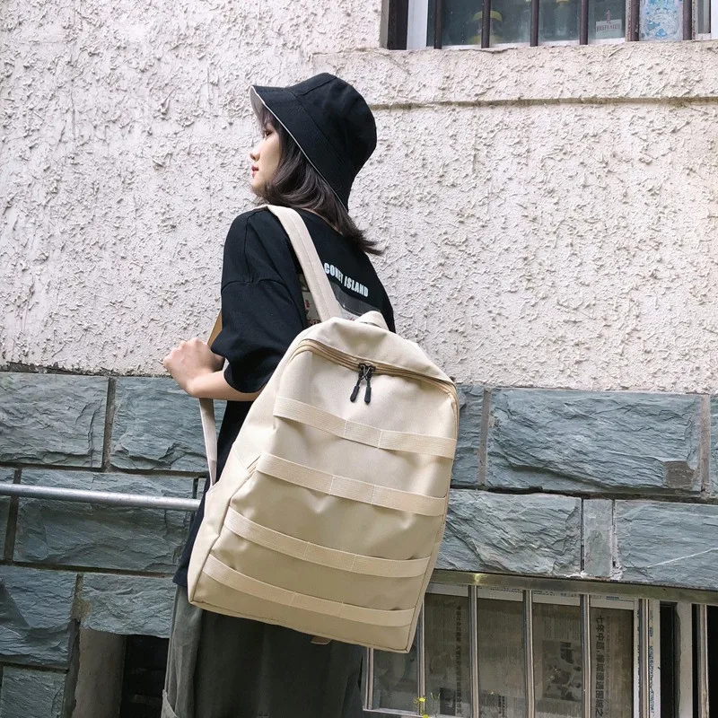 Водонепроницаемый рюкзак из ткани Оксфорд для женщин съемный дорожный ранец с