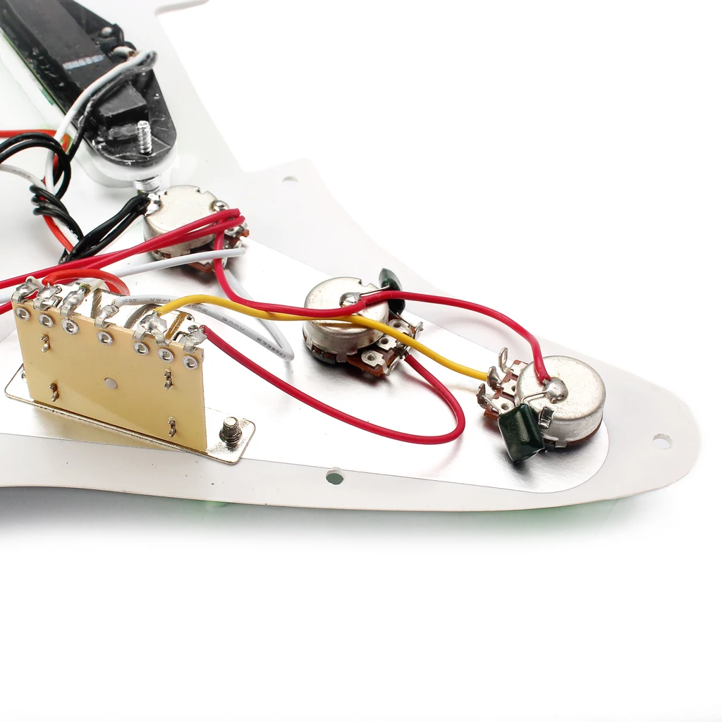 

SSS Loaded Pickguard Prewired Pickguard Pickups Set For ST Guitar