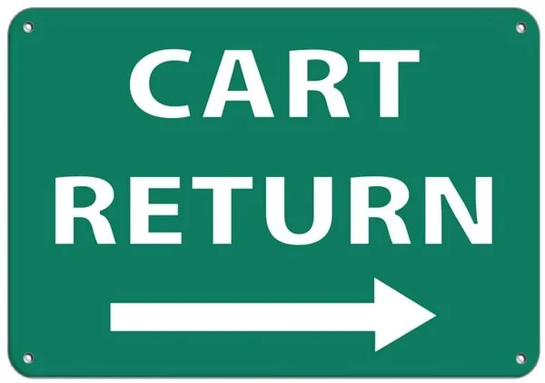 Новинка металлическая жестяная ретро-вывеска Bit C Return Right Arrow для - Цена: 