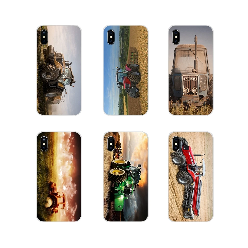 Для Samsung Galaxy S3 S4 S5 Mini S6 S7 Edge S8 S9 S10 Lite Plus Note 4 5 8 9 чехол для телефона Massey Ferguson тракторы