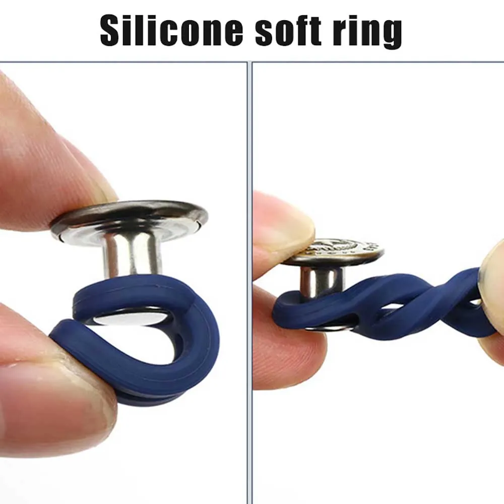 10 шт. джинсы Выдвижная Кнопка регулируемая съемная удлиненная кнопка для одежды