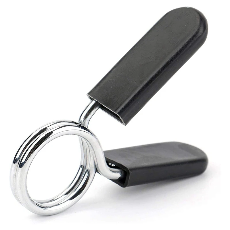 6 шт. пружинный зажим для штанги 30 мм ошейники упражнений Штанги Гантели