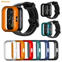 pc case for realme watch 2 pro smartwatch replacement protection cover protective shell ultra thin frame bumper screen protector