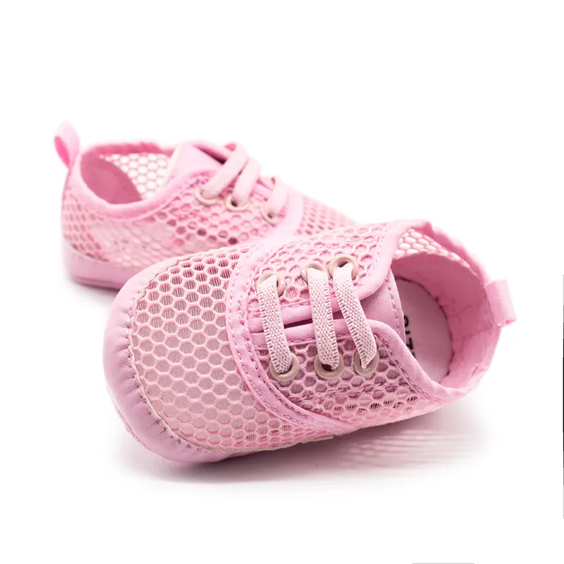 Новинка 2020 года Летние однотонные кроссовки для детей повседневные с