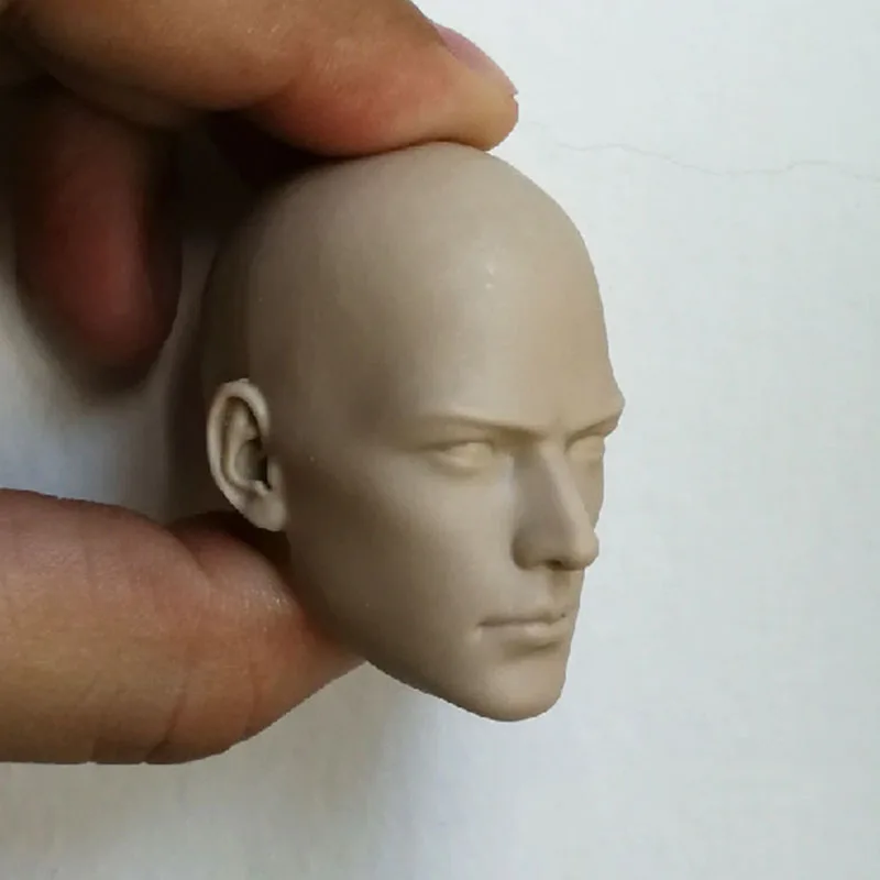 

1/6 head carving and unpainted universal head for 12 inch action figure accessories