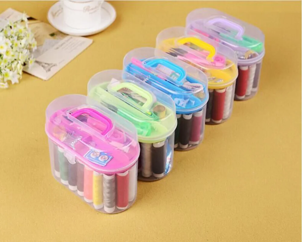 53 шт. аксессуары для шитья портативная коробка игла квилтинга нитки вышивки