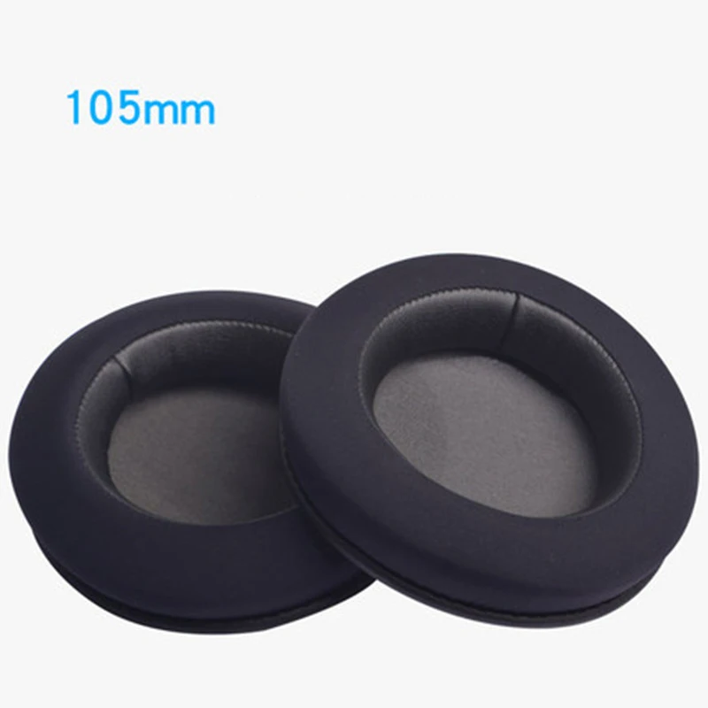 Универсальные круглые накладки для наушников 105 мм губчатое покрытие стильные