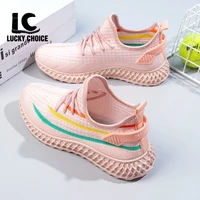 women casual shoes summer breathable sock shoes outdoor sneakers womens vulcanized shoes zapatillas mujer lucky choice shoes