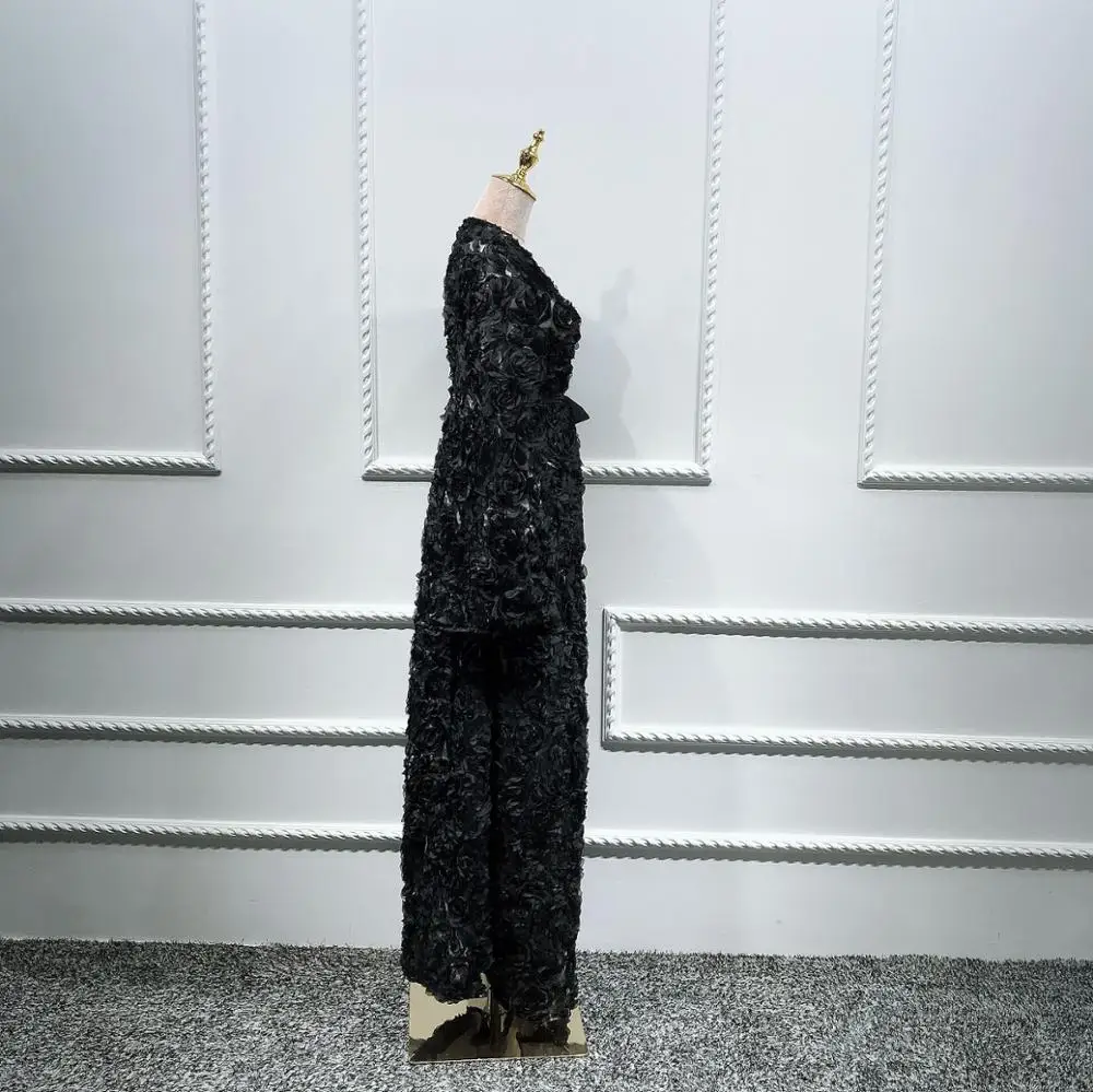 Женское длинное платье-кардиган элегантное вечернее платье с цветочным кружевом