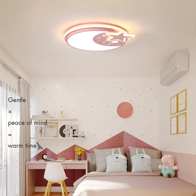 Luces de techo LED creativas modernas para habitación de bebé, dormitorio, estudio, baño, accesorios de iluminación, lámparas de montaje en techo
