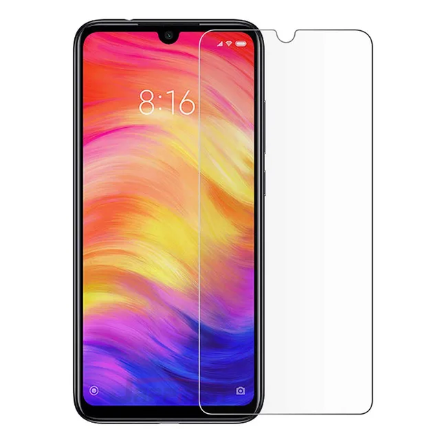 Glass Screen Film Чехол для Xiao mi Red mi Note 8 7 6 5 Pro Red mi 7 8 7A 5 Plus чехол mi litary армированный чехол с подставкой для Xiaomi mi 9T A3 A2 Lite CC9e - Цвет: Glass Screen Film