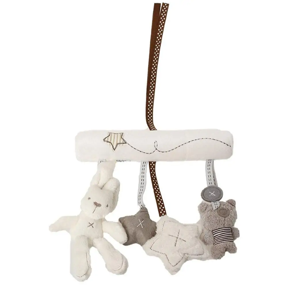 Детский музыкальный погремушек в коляску подвесной виде мультяшных животных