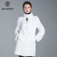 mink fur winter women coat luxury 100 natural real mink fur woman collar clothes long sleeve white transformer ladies jackets