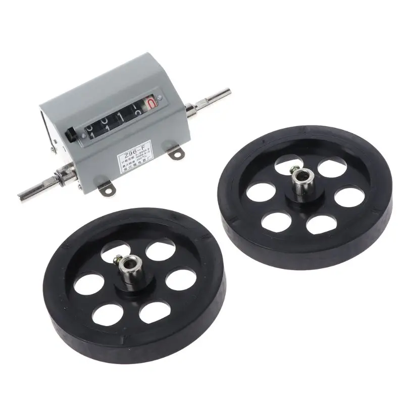 

2020 New Z96-F Mechanical Length Distance Meter Counter Double Rolling Wheel 0-9999.9m