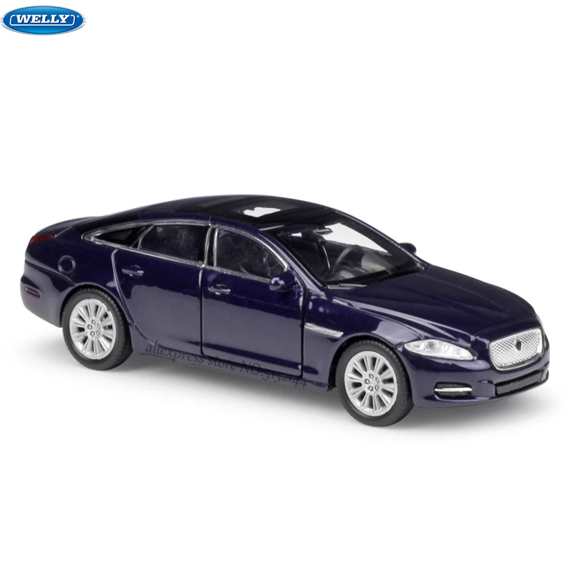 WELLY 1:36 2010 JAGUAR XJ сплав модель автомобиля машина имитации коллекции игрушек