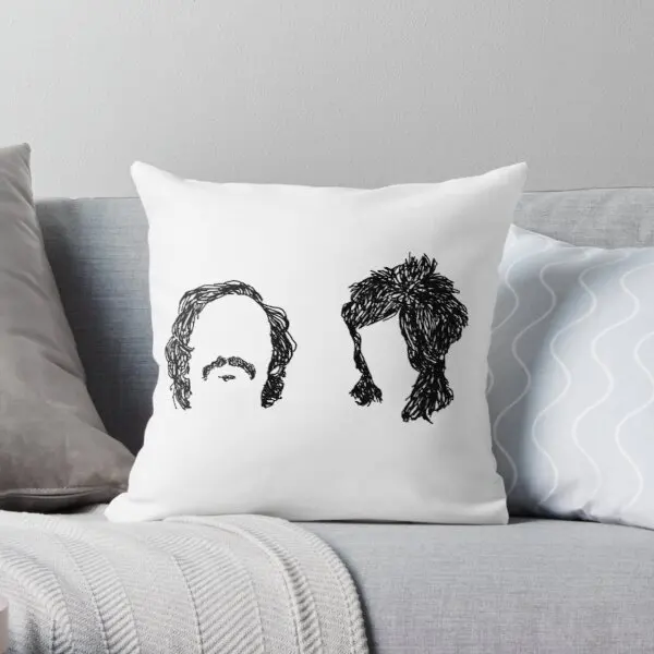 

Moon Noir Printing Throw Pillow Cover Case Bed Wedding Anime Comfort Decor Throw Sofa Soft Car Office Pillows not include